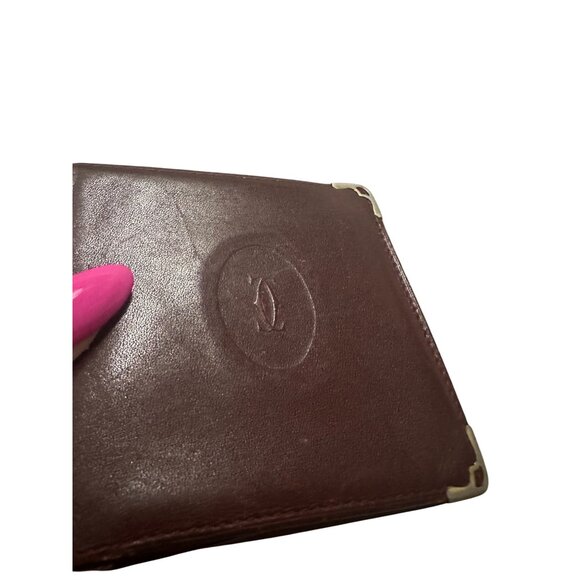 CARTIER Vintage Men’s Leather BiFold Wallet - Picture 6 of 11